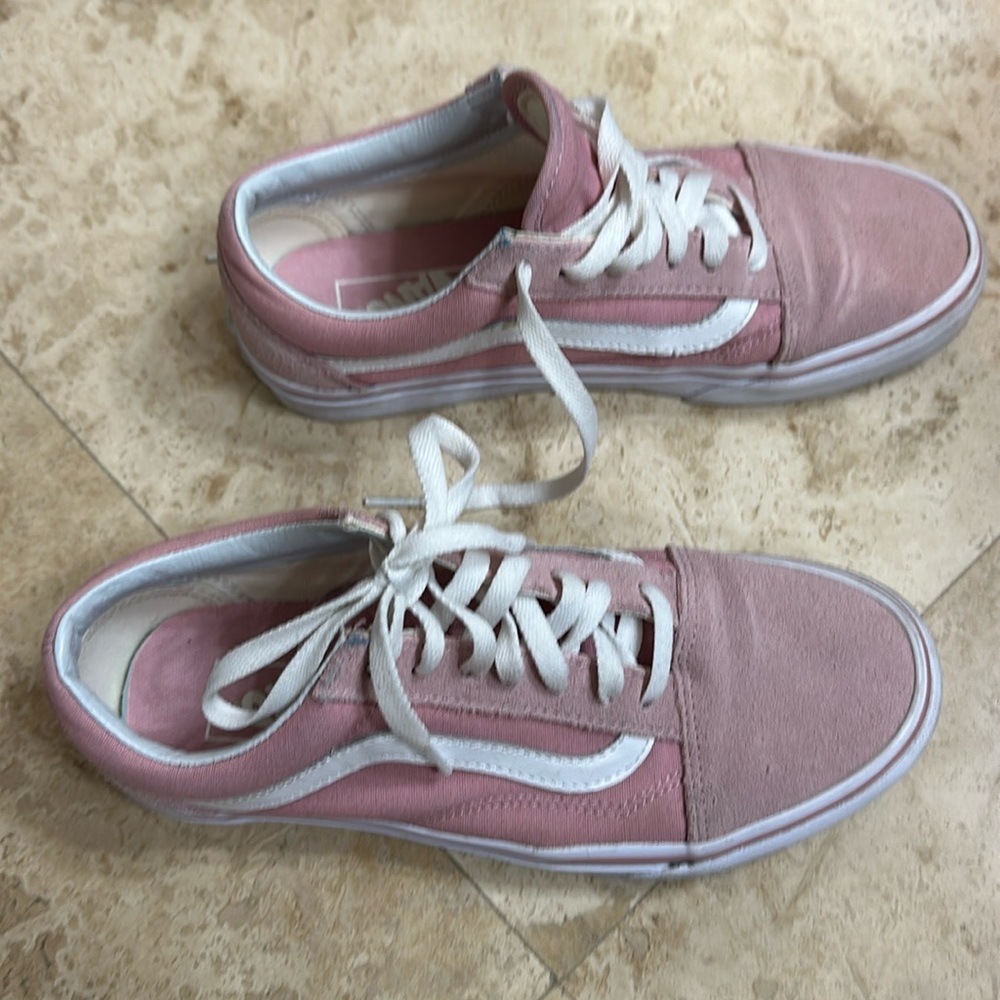 Vans- old skill suede pink
